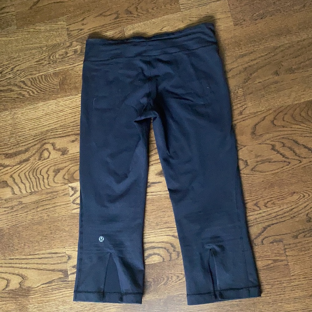 Black Capri legging crop lululemon 4